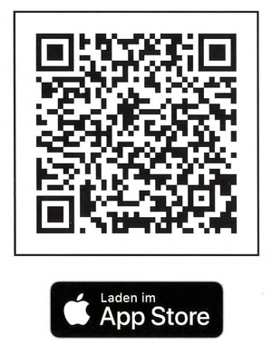 QR-Code zum App Store fuer die Punkt Apotheke Straubing App